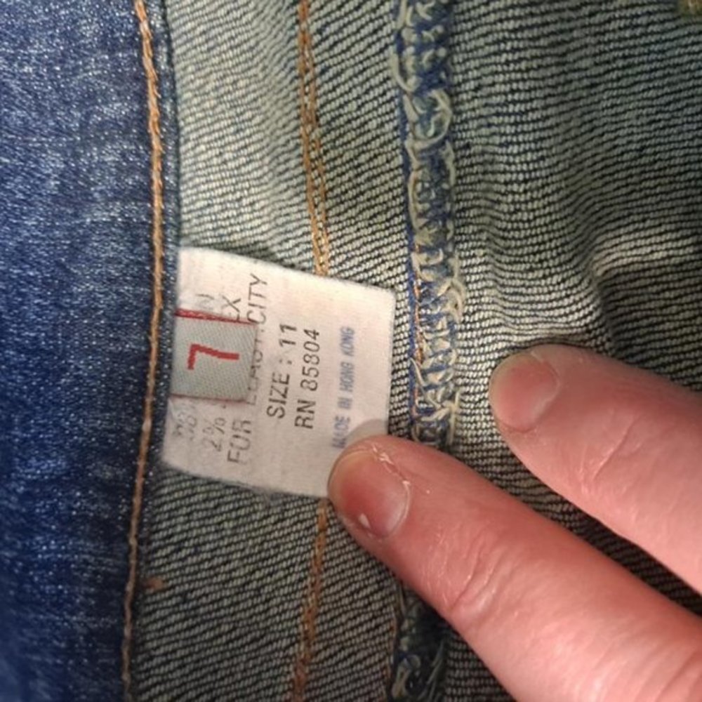 Contraband Low Rise‎ Jeans Size 11 - Picture 6 of 6